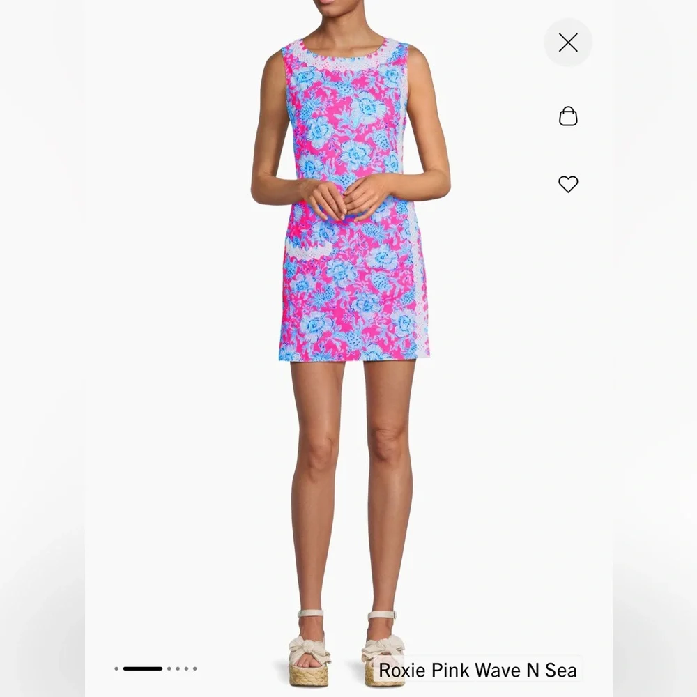 NWT Lilly Pulitzer Ginge Floral Shift Romper - Picture 8 of 16